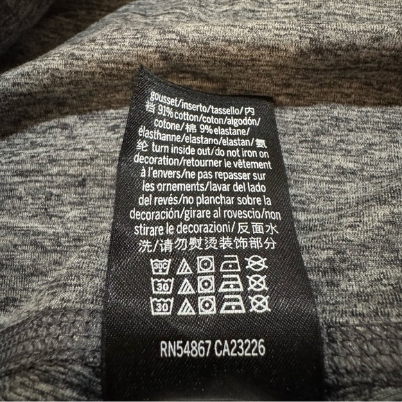 PINK Victoria's Secret Soft Cozy Gray Leggings, High Rise, Women’s Small - Picture 5 of 5